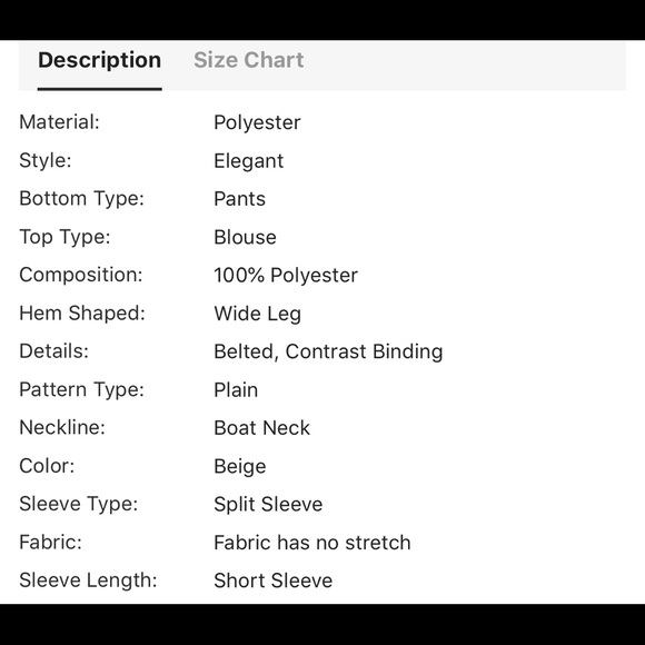 Belted Top & Split-side Pants - Picture 5 of 7